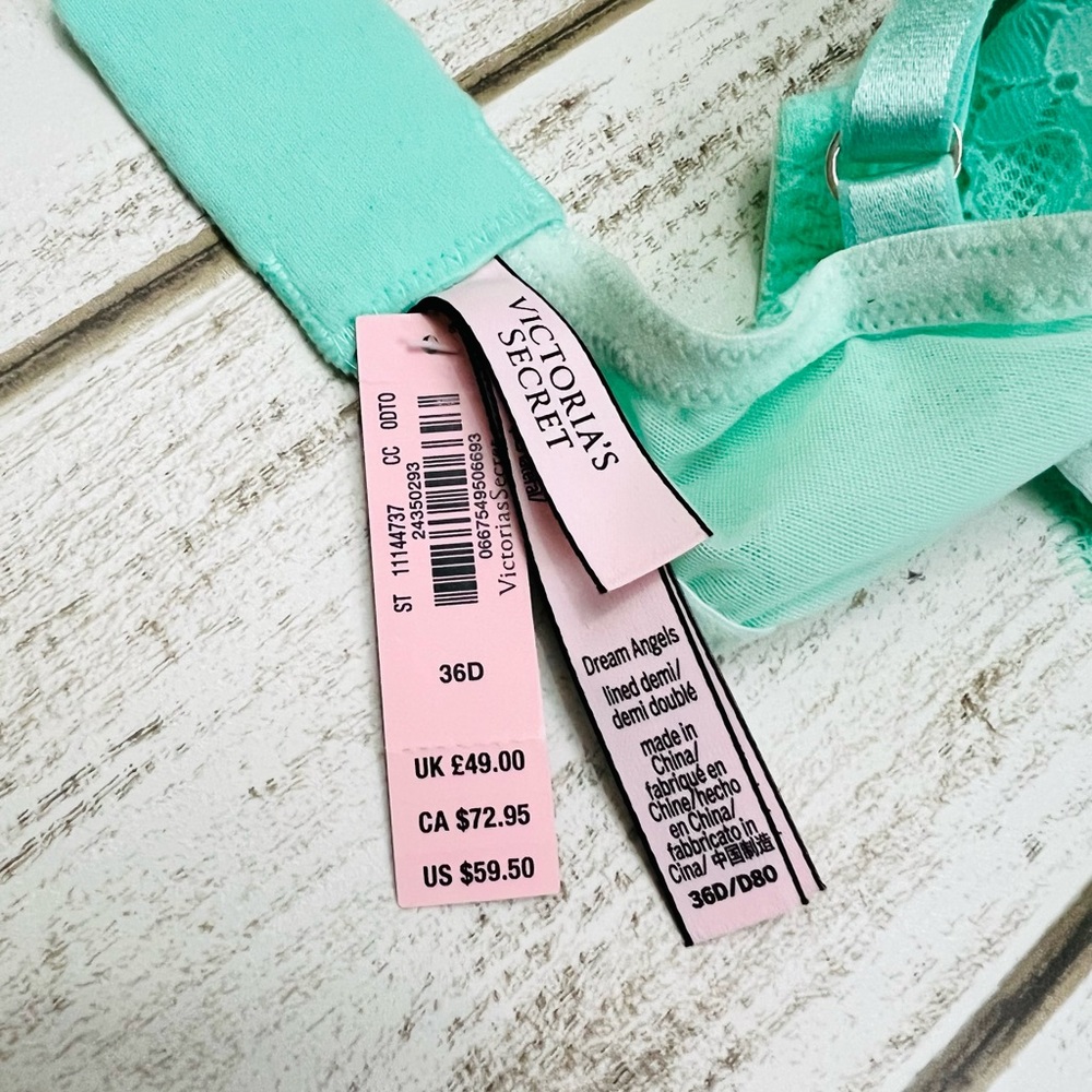 36D Victoria’s Secret Dream Angels Lined Demi Bra - Picture 11 of 12